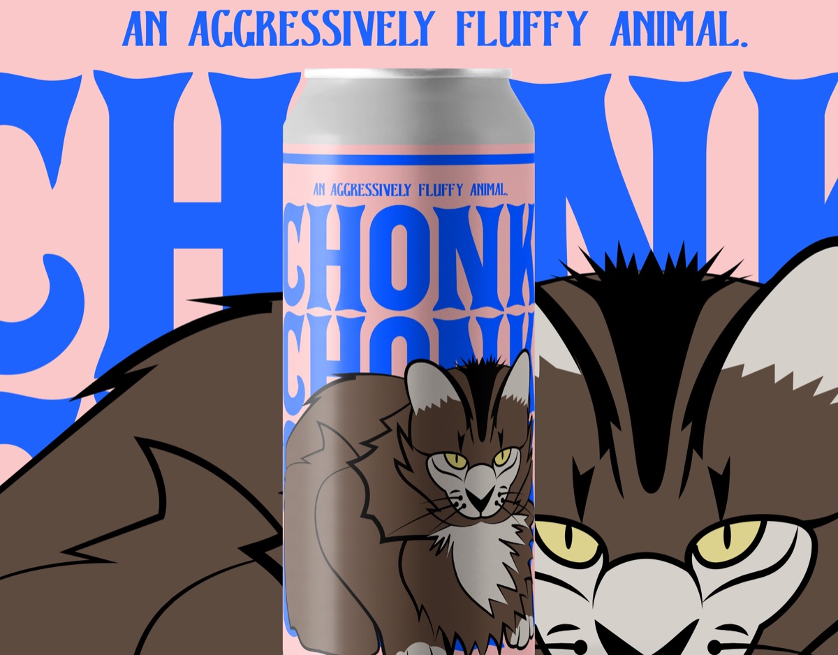 Brewery Twenty Five, Chonk Hazy DIPA Label