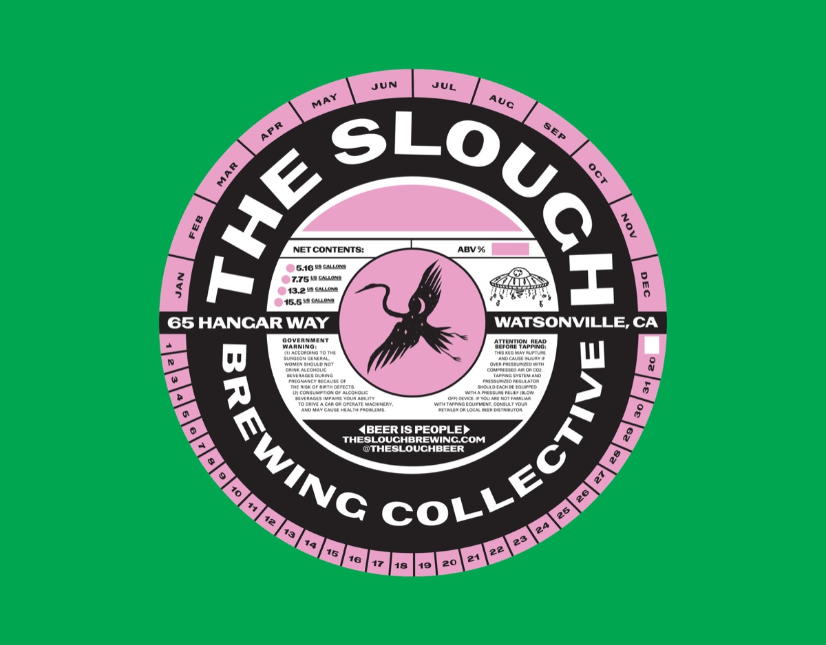 Keg Collar Tag, The Slough Brewing Collective