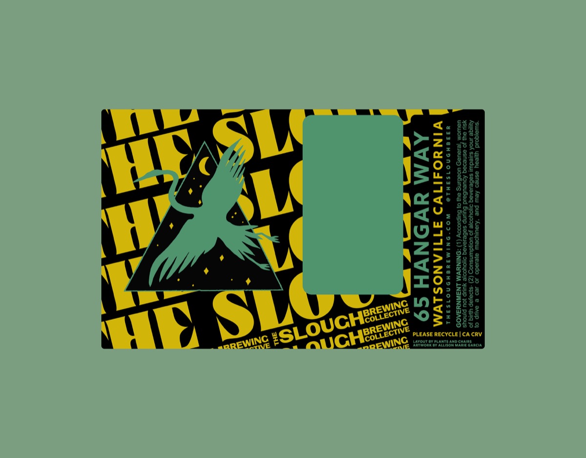 32oz Crowler Label, The Slough Brewing Collective