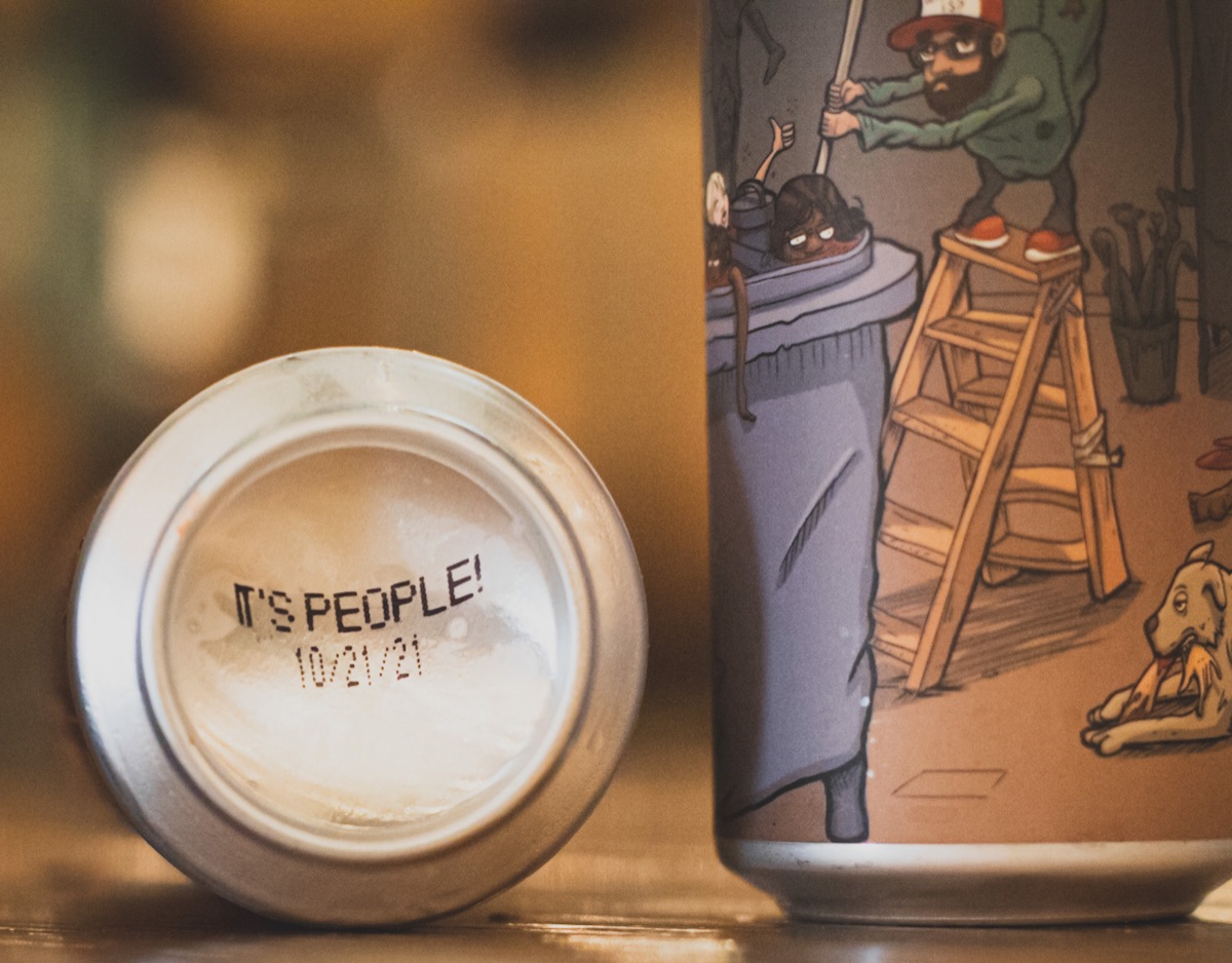 Beer is People Hazy IPA Label, The Slough