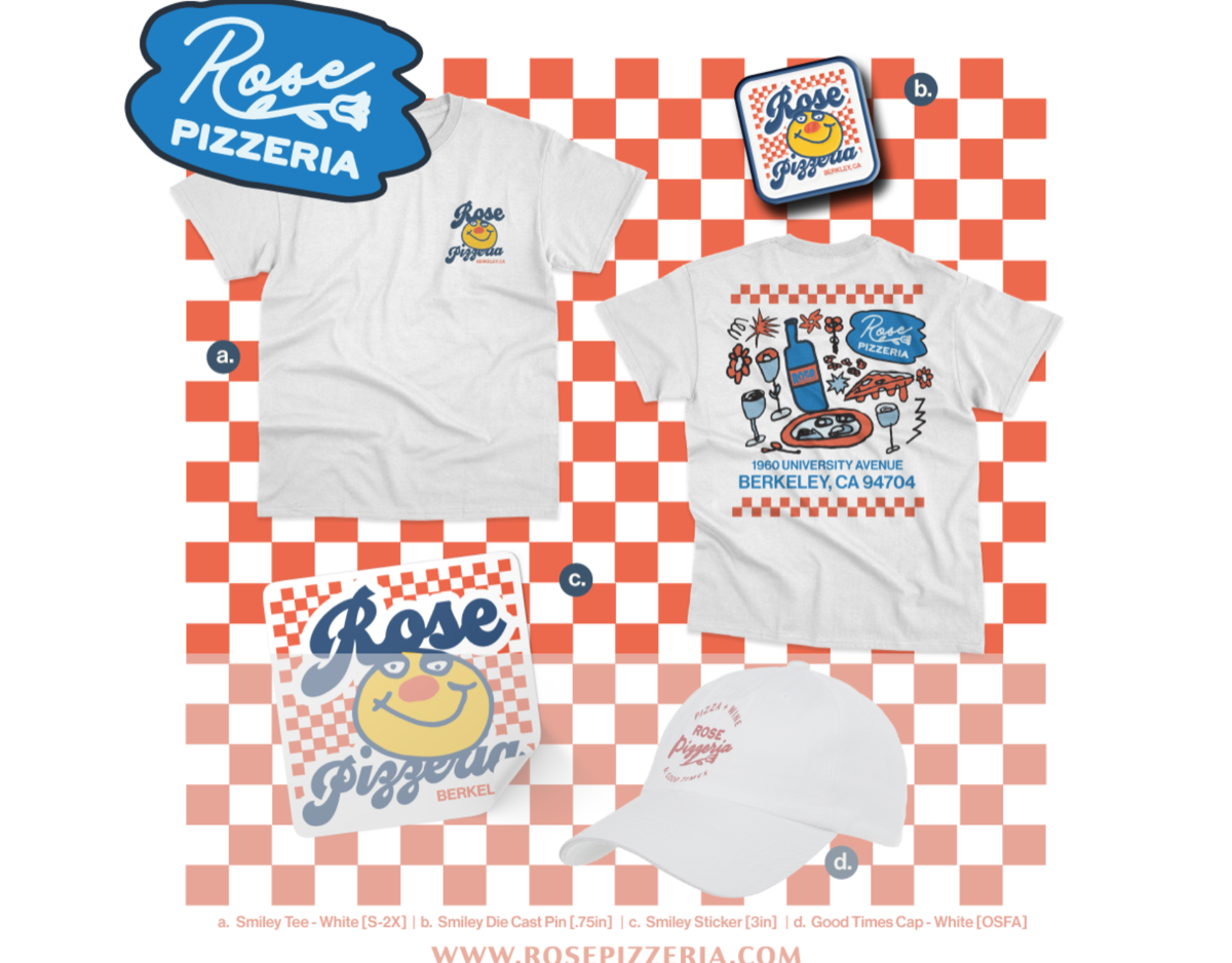 Rose Pizzeria, Smiley Merchandise
