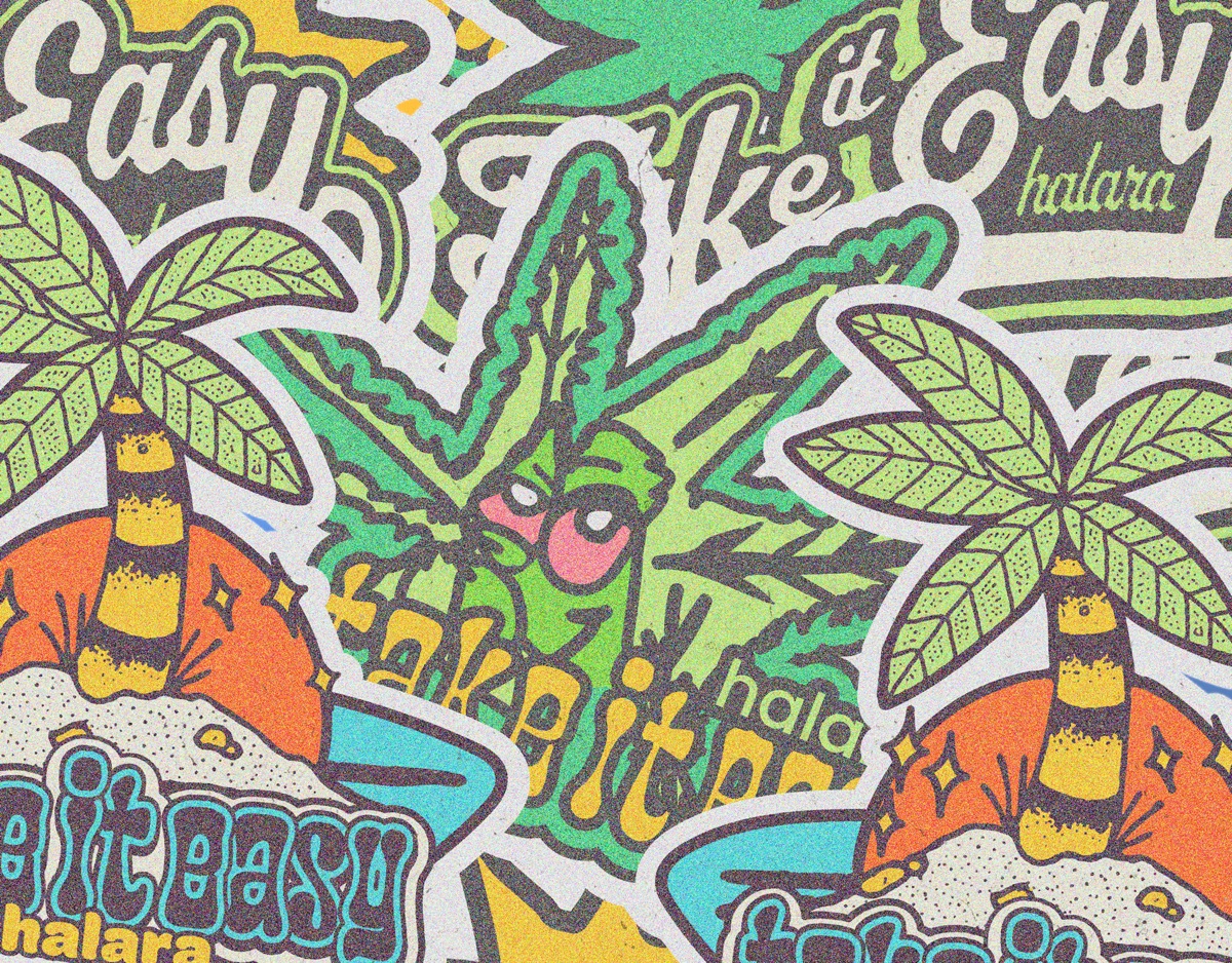 Halara "Take it Easy" Designs