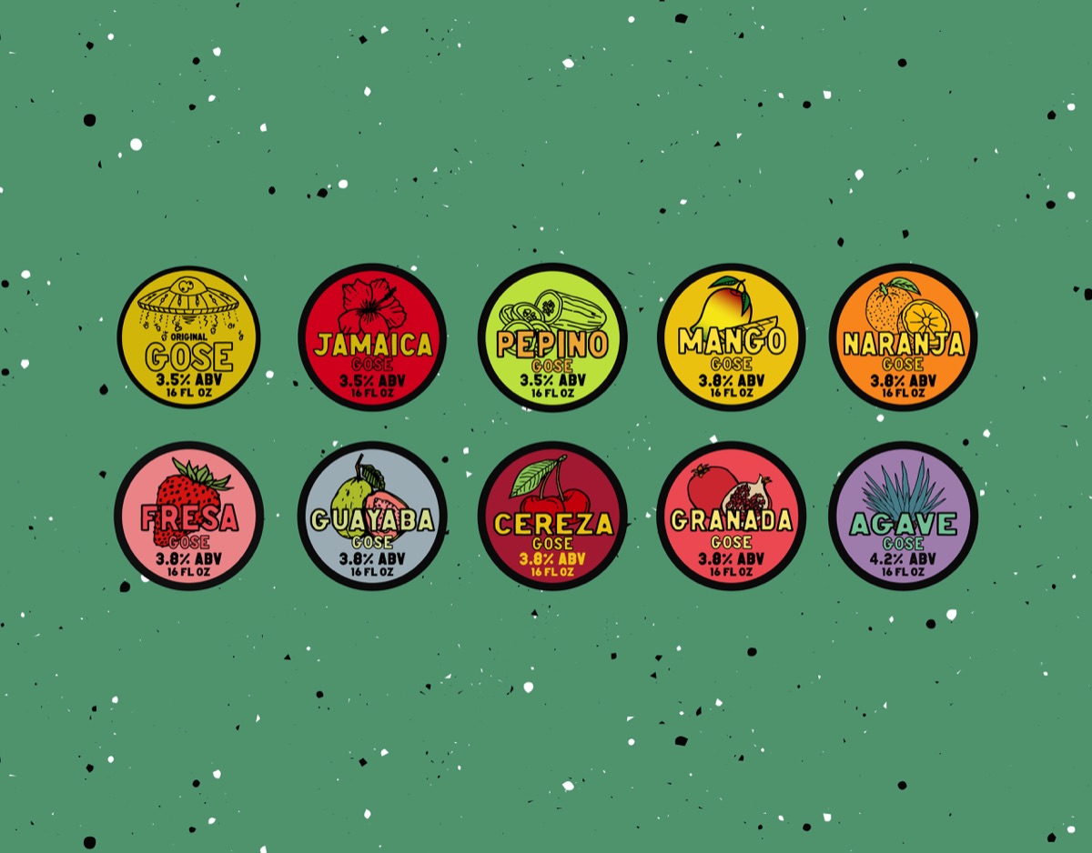 Con Sal Gose Flavor Stickers, The Slough