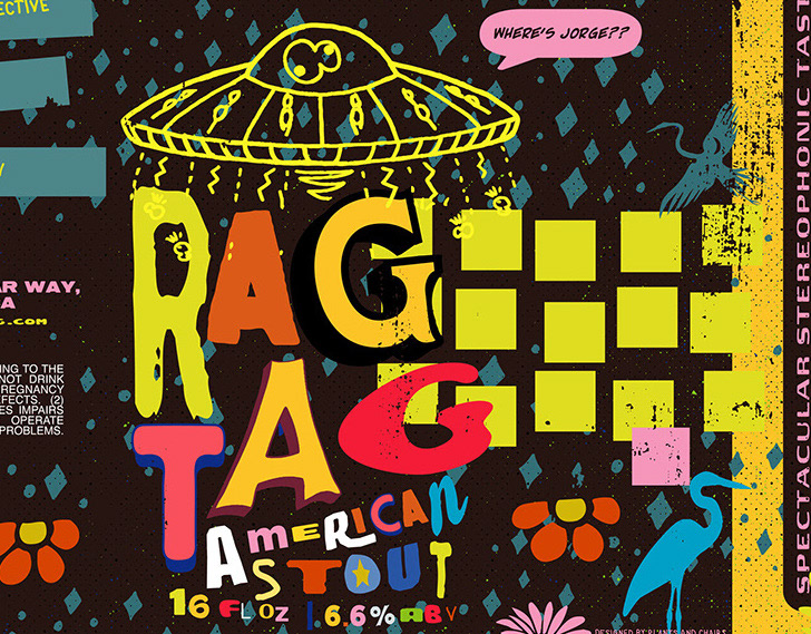 RAG TAG American Stout Label, The Slough