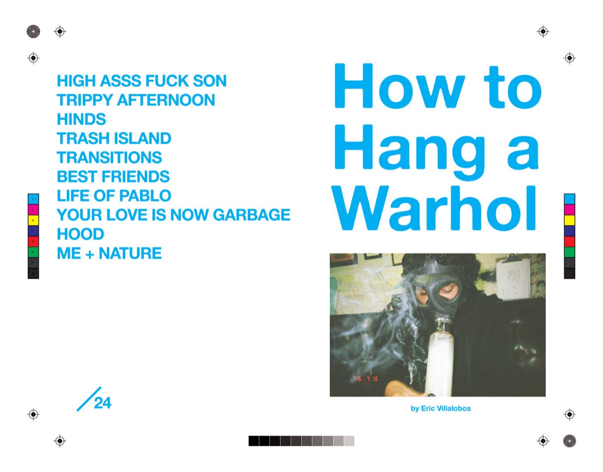 How to Hang a Warhol Zine