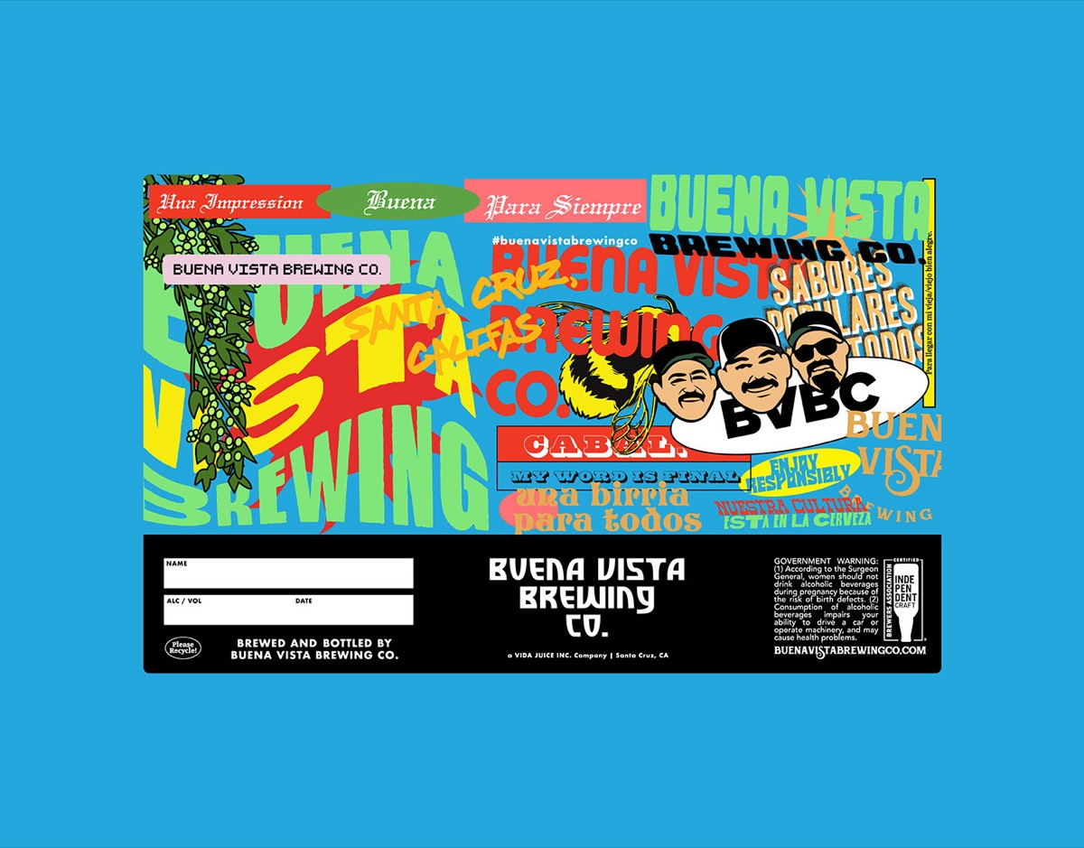 Buena Vista Brewing Co., Universal Label