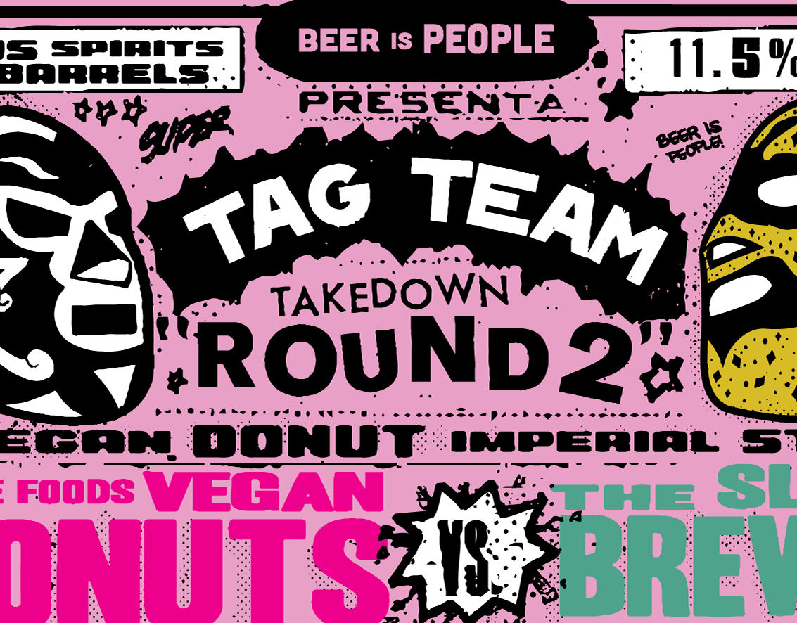 Tag Team Takedown: Round 2, Label Design
