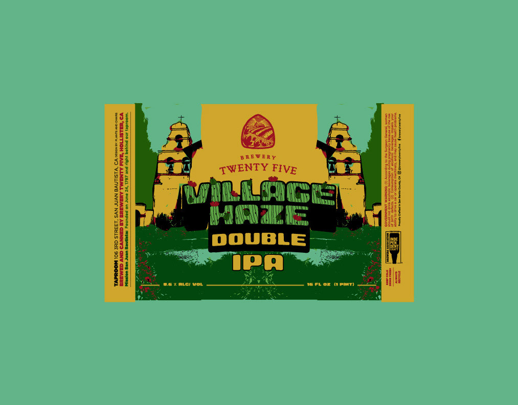 Village Haze, Beer Label