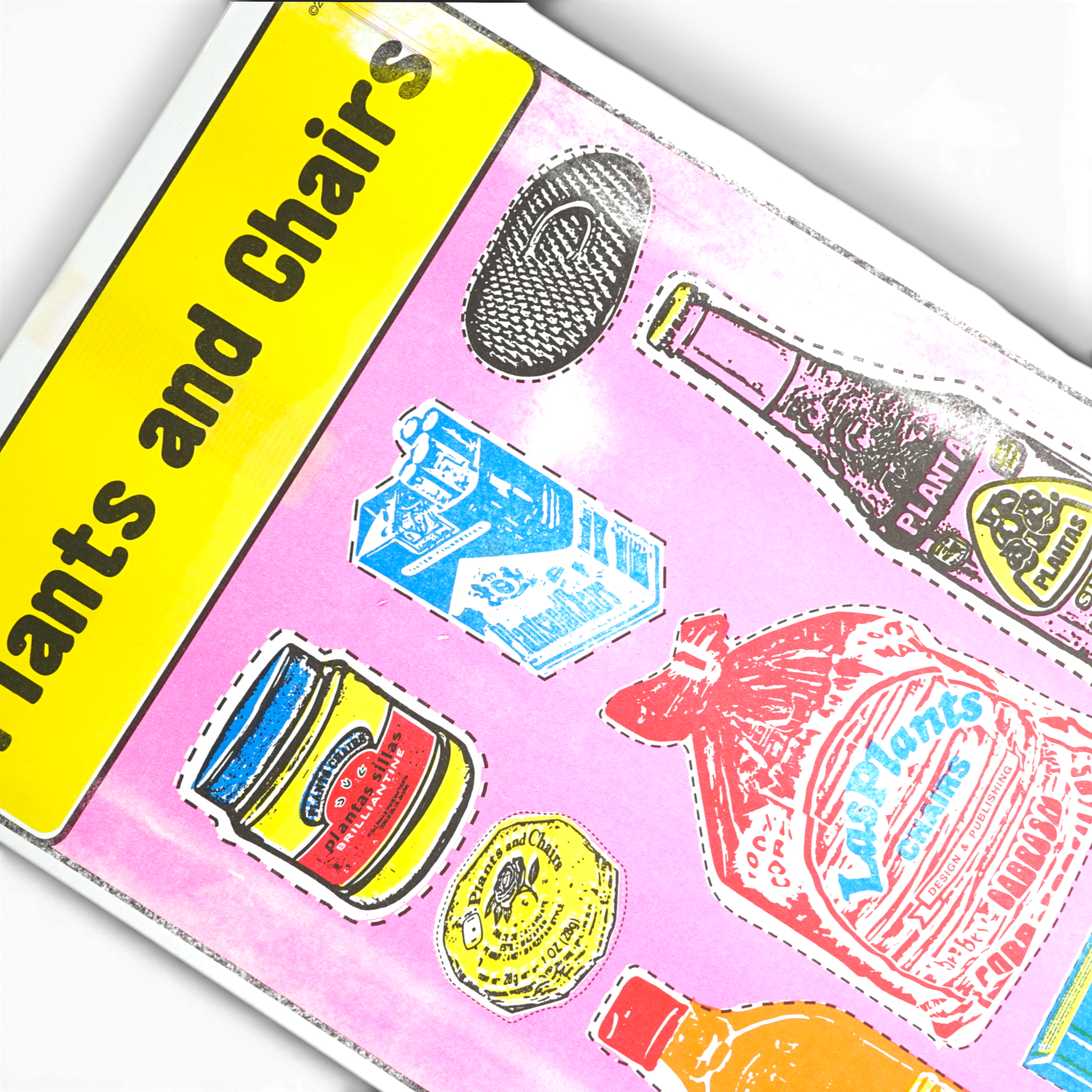 "Productos De la Media Luna" Poster | Risograph photo 2