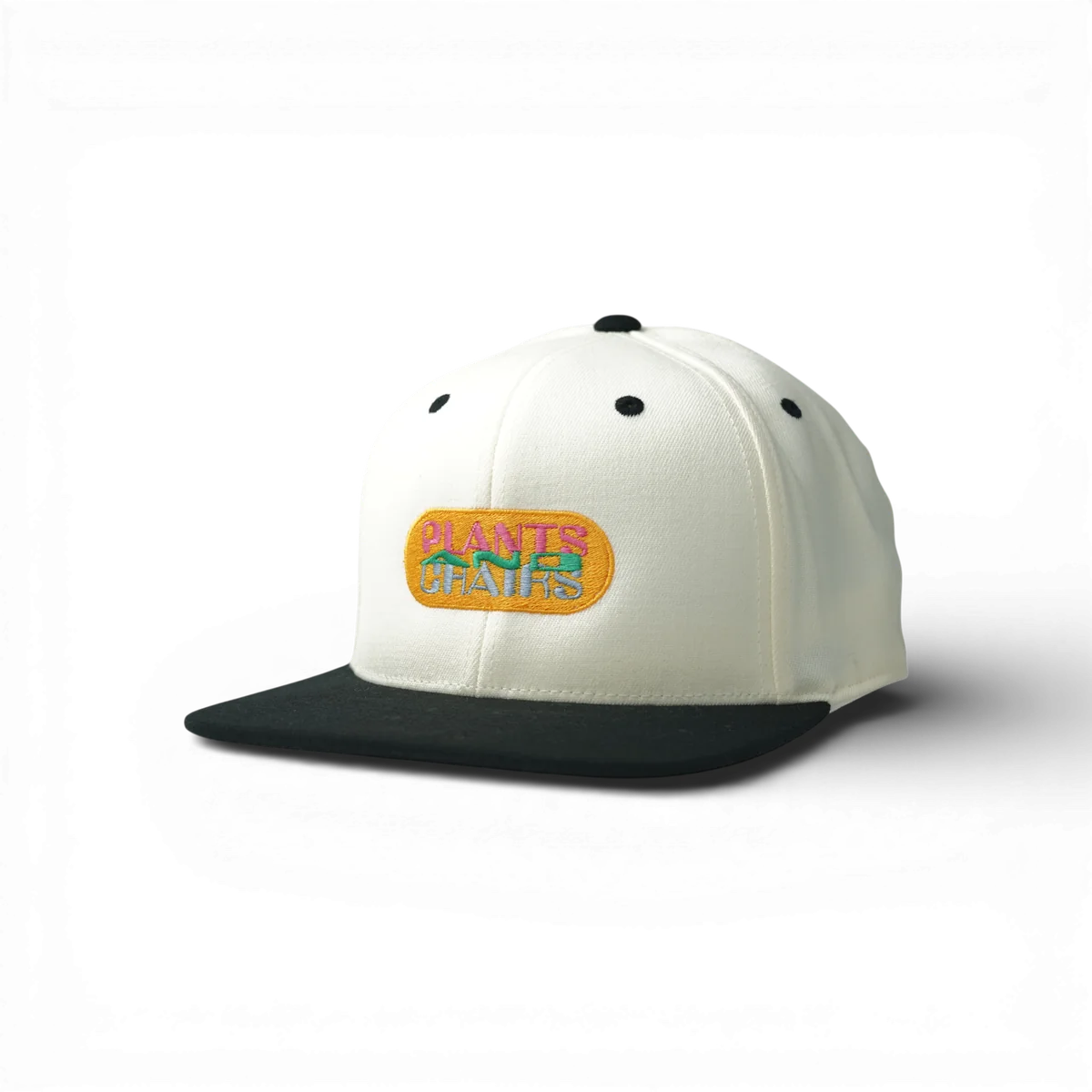 Bar Logo Classic Snapback | Ivory / Black photo 1