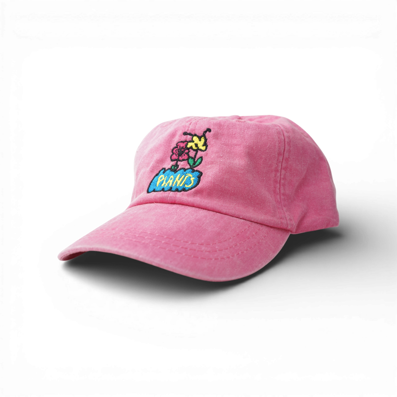 Flowers on Cloud Cap | Hot Pink