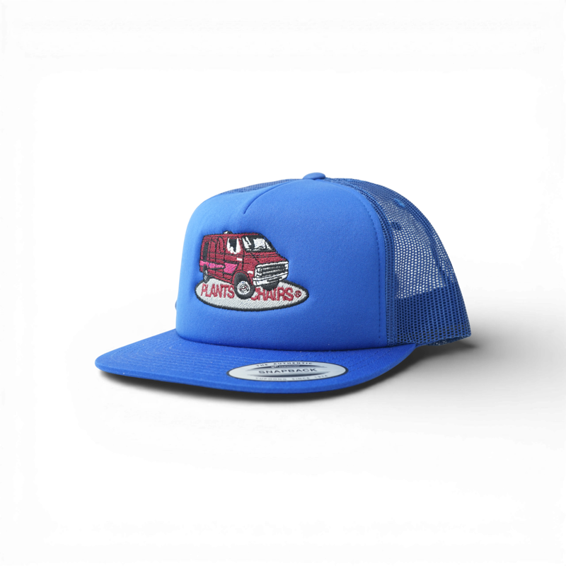 Van Life Nostalgia Trucker Cap | Royal Blue